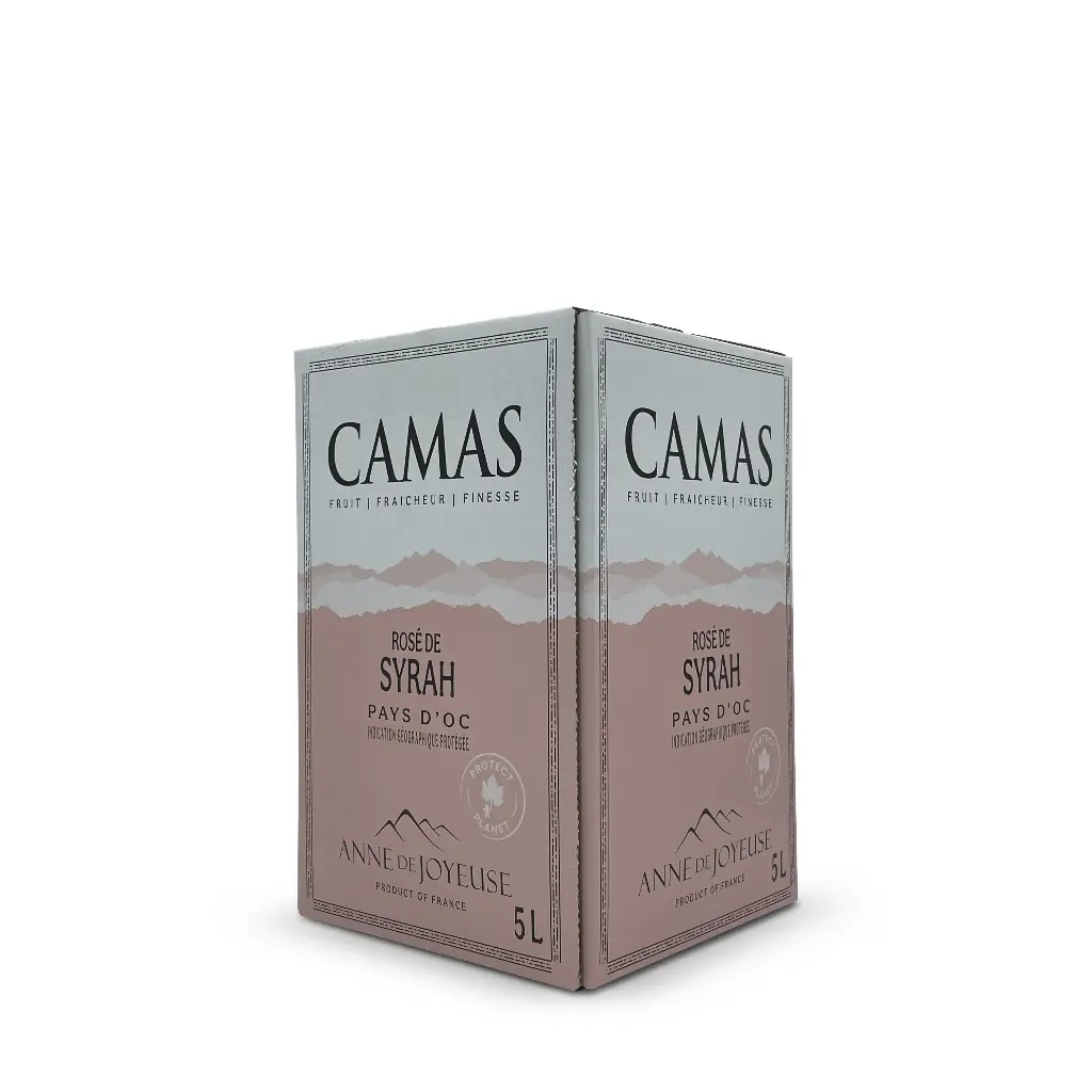 Joyeuse, Camas Syrah Rose BIB 5,000L